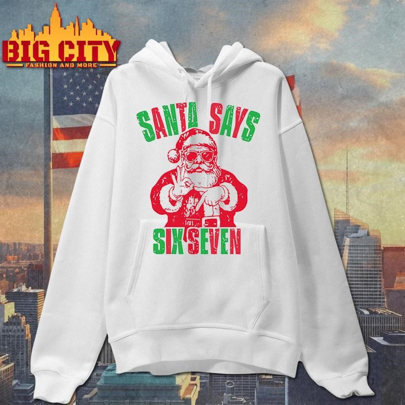 Santa Six Seven Christmas Shirt