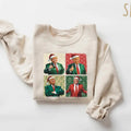 Santa Trump Christmas Shirt, Make Christmas Great Again Trump Sweatshirt, Trump Christmas Sweater Women Hoodie