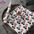 Santa Trump Wrapping Paper for Gifts - Pro Trump Christmas Gift Wrap Let's Go Brandon Maga Gift Wrap Christmas Trump 2024...
