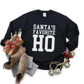 Santa's Favorite Ho Sweatshirt, Funny Santa Sweatshirt, Best Friend Gift, Holiday Shirt Casual Classic cute santa Hoodie