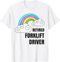 Sarcastic Work Shirts, Retired Forklift Driver Sarcastic Forklift Driver T-Shirt Menswear Top Hoodie, Sweatshirt