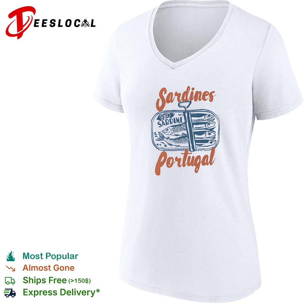 Sardines Portugal sardine tin shirt