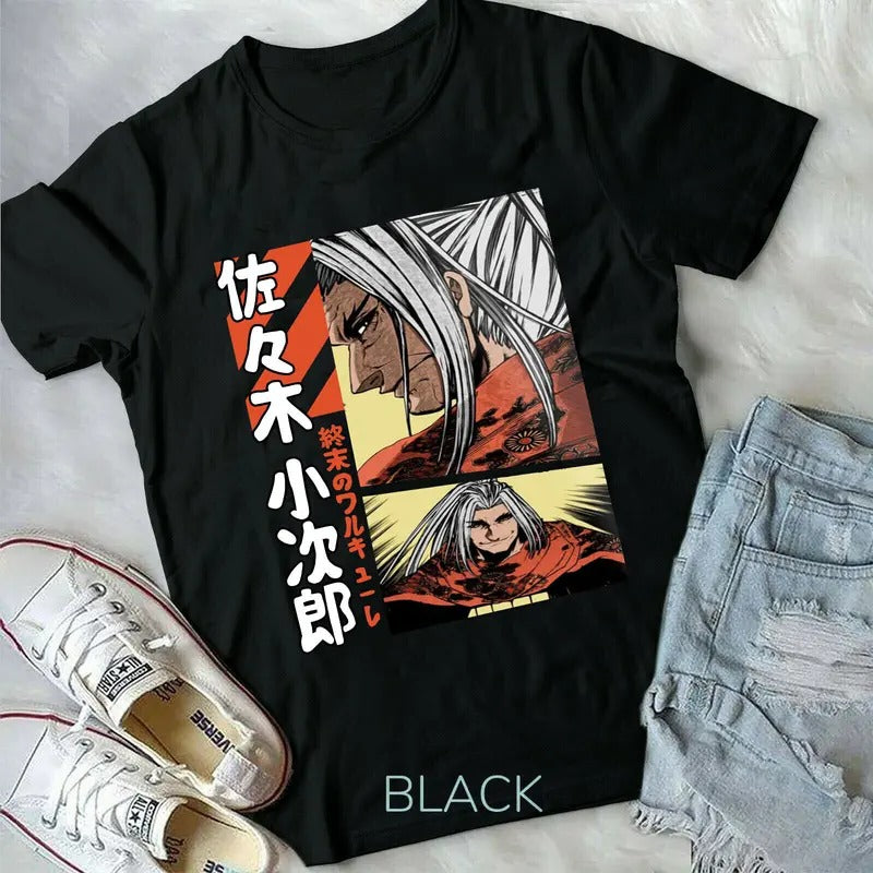 Sasaki Kojiro Record of Ragnarok Shuumatsu No Valkyrie round new Unisex T-Shirt S-4XL Hoodie, Sweatshirt | RetroVerseTees.com