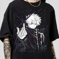 Satoru Gojo Anime Shirt, Anime Lover Shirt, Anime Shirt, Anime Manga Shirt Hoodie, Sweatshirt | RetroVerseTees.com