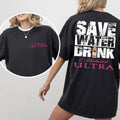 Save Water Drink Unisex Tshirt Casual Cotton Hoodie, Sweatshirt | RetroVerseTees.com