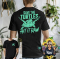 Save the Turtles Unisex Comfort Colors Tshirt Hoodie, Sweatshirt | RetroVerseTees.com