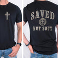 Saved Not FOG Tee Pure Cotton Fabric Casual Streetstyle Crew Neck Short Sleeve T-Shirt Trendy Tops for Women for Men...
