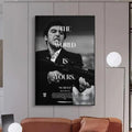 Scarface The World is Yours Classic Movie Posters and Prints Tony Canvas Painting Wall Art for Living Room Home Decor Art...