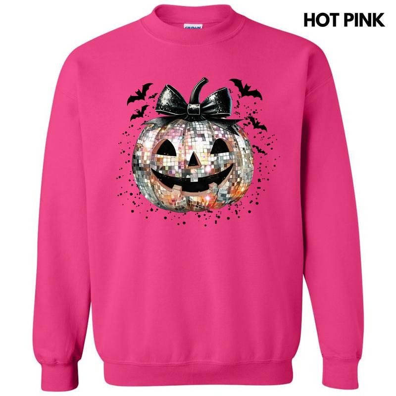 Scary Disco Jack O Lantern Sweatshirt 'NLB' T-Shirts, Hoodie | RetroVerseTees.com