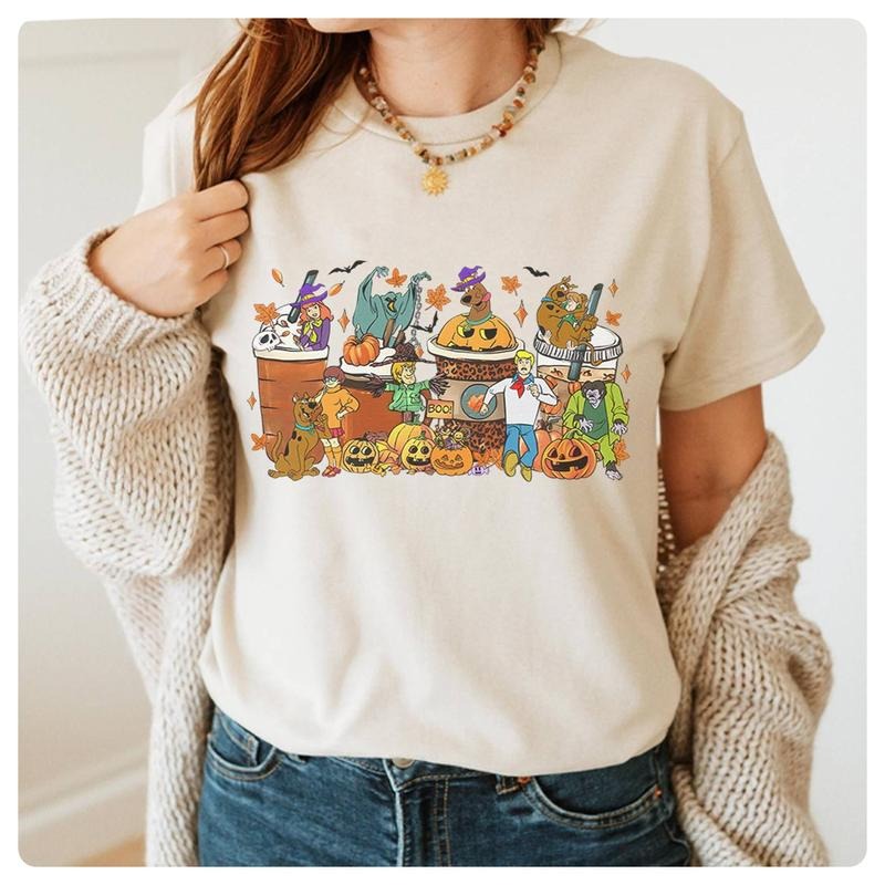 Scooby Doo Coffee Halloween Shirt Scooby Doo Halloween Shirt Trick Or Treat Shirt Halloween Movie Shirt Halloween Party...