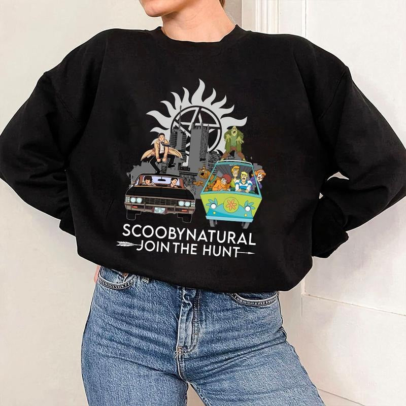 Scoopynatural Shirt , Supernatural T-Shirt Sweatshirt Hoodie | RetroVerseTees.com