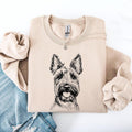 Scottish Terrier, Pet, Dog Breed Sweatshirt, Crew Neck, Women's, Crewneck T-Shirts, Hoodie | RetroVerseTees.com