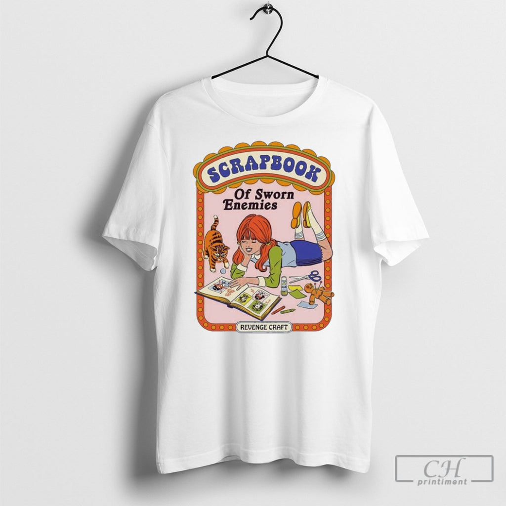 Scrapbook Of Sworn Enemies Revenge Craft Tee Shirts