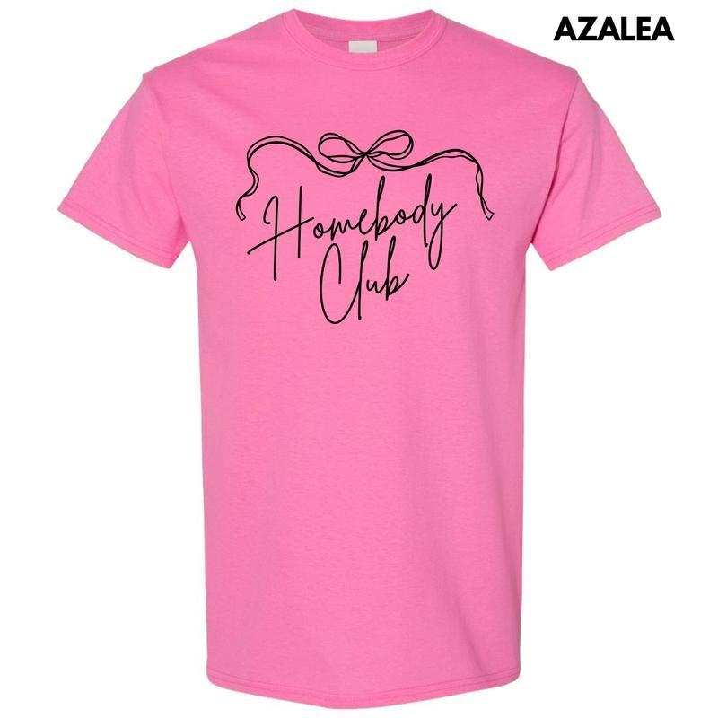 Script Homebody Club Gildan Short Sleeve T-Shirt 'NLB' Hoodie, Sweatshirt | RetroVerseTees.com
