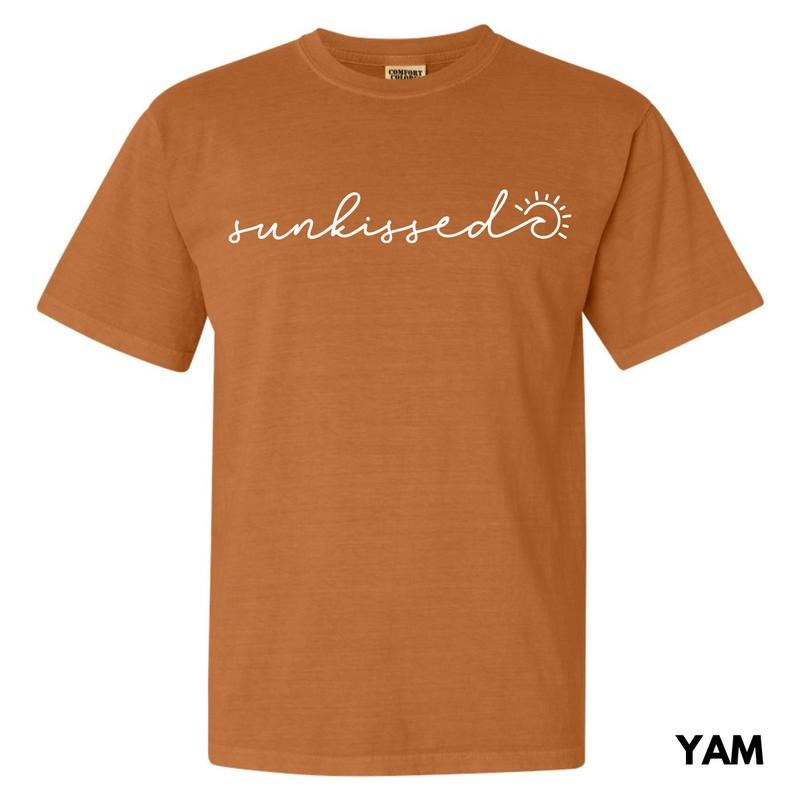 Script Sunkissed Comfort Colors T-Shirt 'NLB' Hoodie, Sweatshirt | RetroVerseTees.com
