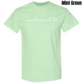 Script Sunkissed Gildan Short Sleeve T-Shirt 'NLB' Hoodie, Sweatshirt | RetroVerseTees.com