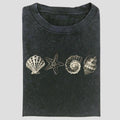 Sea Shells 90s Vintage Style Tshirt, Retro Y2k Ocean Shell Shirt, Sea Lovers Shirt, Summer Ocean Shirts, Cute Sea Animal...