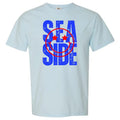 Sea Side Block Letter Comfort Colors T-Shirt 'NLB' Hoodie, Sweatshirt | RetroVerseTees.com