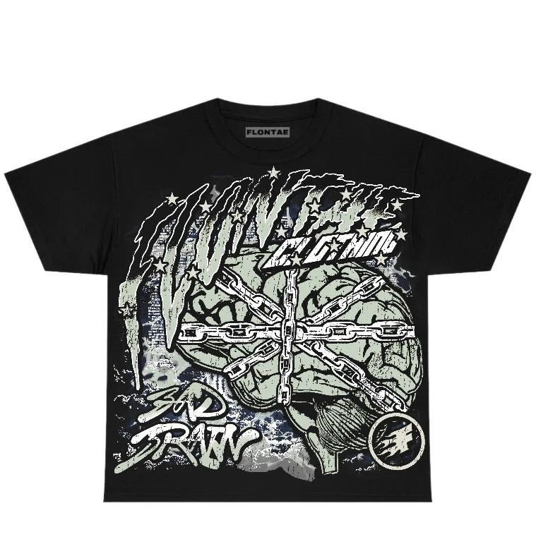 Seafoam 4s Flontae T-Shirt Bad Brain Graphic Tee Cotton Y2K Clothing Top Streetwear Hoodie, Sweatshirt | RetroVerseTees.com