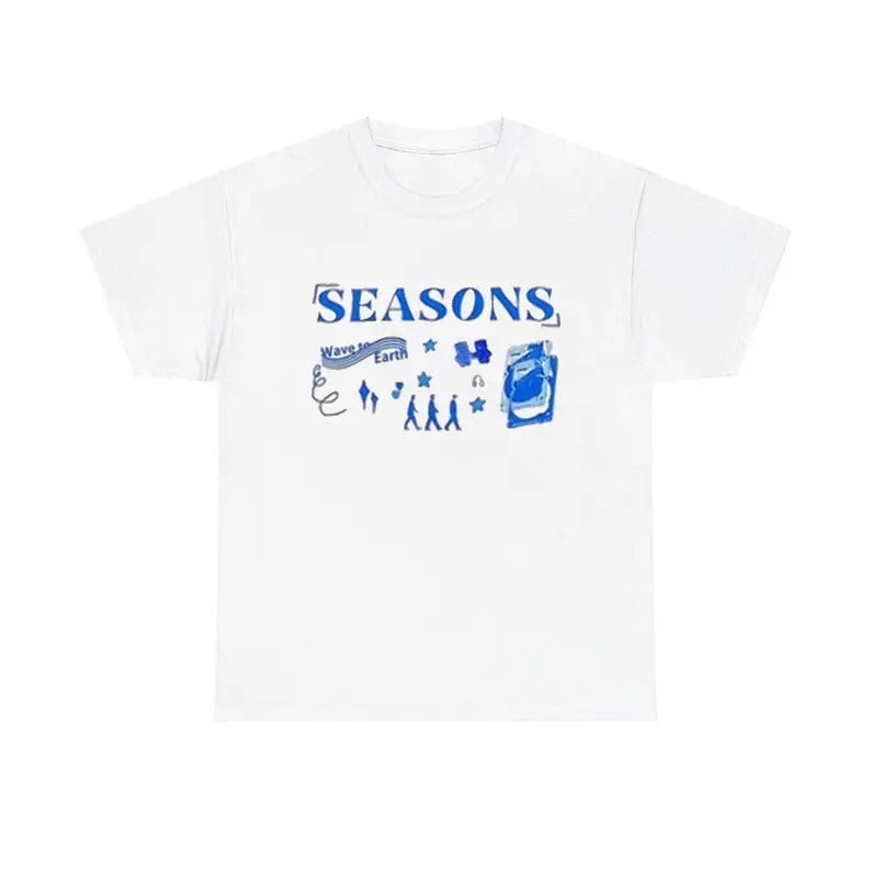 Season Wave to Earth T shirt, Season T shirt Menswear T-Shirt Hoodie, Sweatshirt | RetroVerseTees.com
