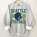 Seattle Football Crewneck, Seahawks Sweatshirt, Vintage Seattle Football Crewneck Sweatshirt T-Shirts, Hoodie