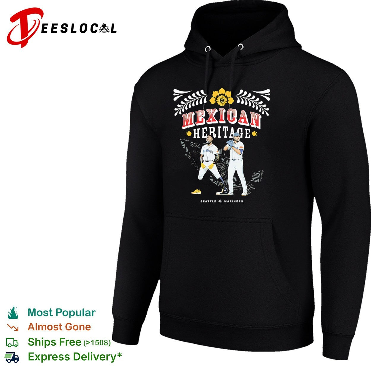 Seattle Mariners Mexican Heritage Celebration shirt