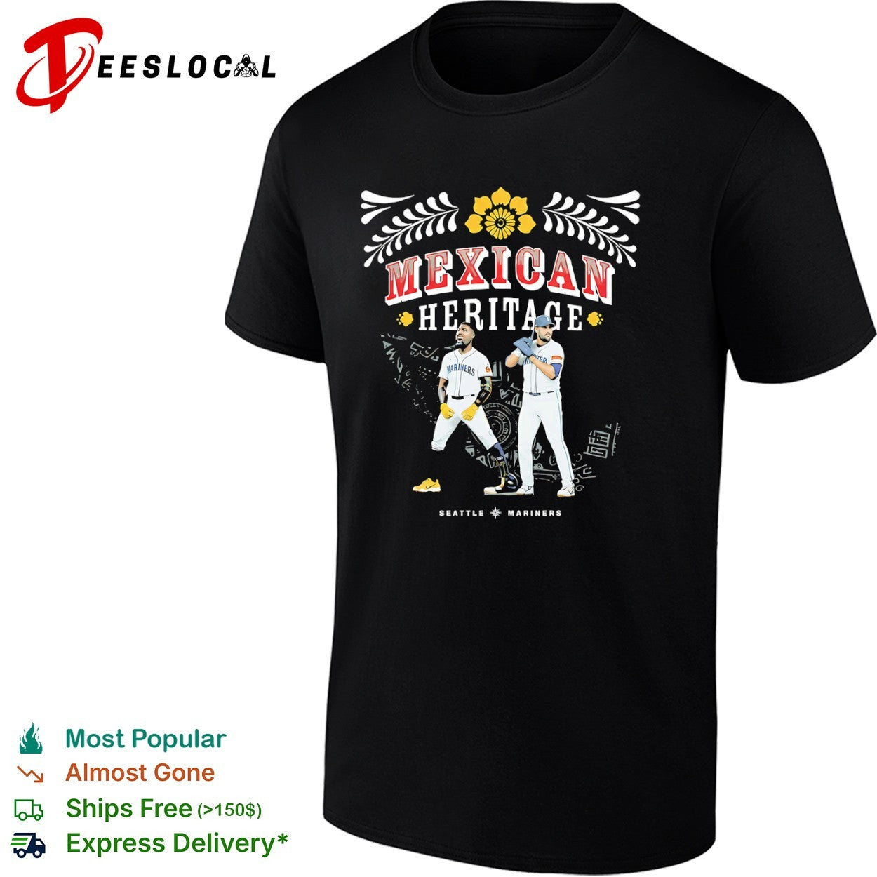 Seattle Mariners Mexican Heritage Celebration shirt