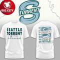 Seattle Torrent Stadium Essentials Pop Up 2025 Two Sided Shirt