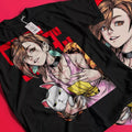 Seiko Ayase Dandadan T-Shirt Anime Cosplay Momo Okarun Unisex Shirt Gift Hoodie, Sweatshirt | RetroVerseTees.com