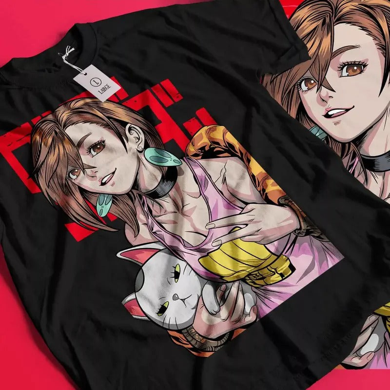 Seiko Ayase Dandadan T-Shirt Anime Cosplay Momo Okarun Unisex Shirt Gift Hoodie, Sweatshirt | RetroVerseTees.com