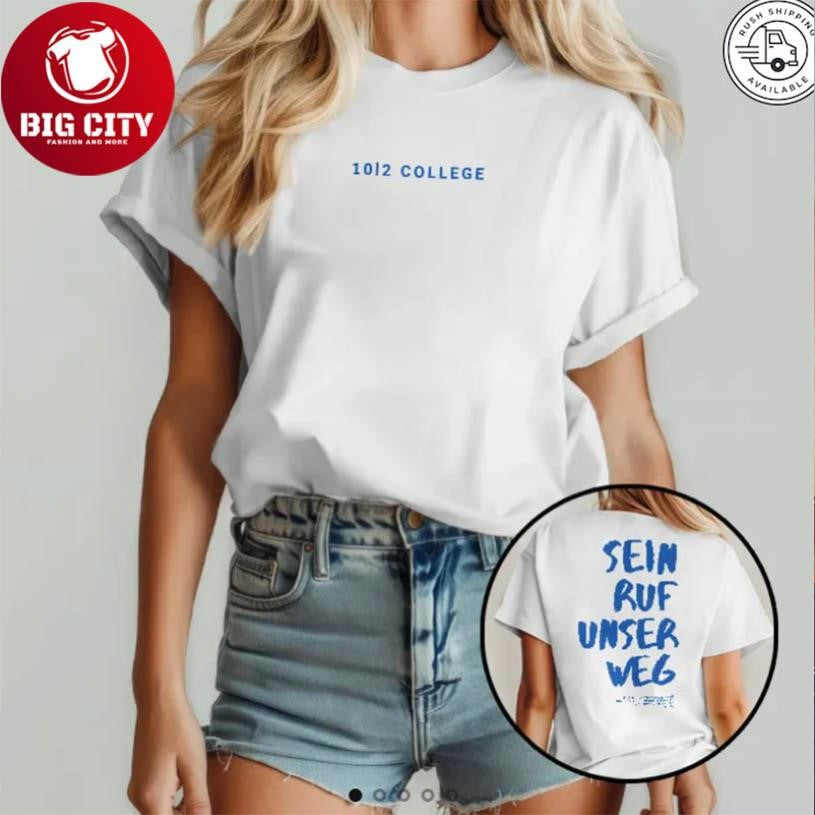 Sein Ruf Unser Weg 2025 Two Sided Shirt