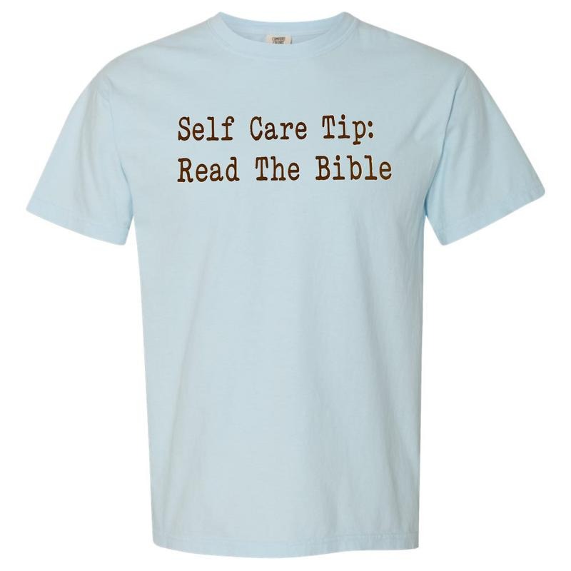 Self Care Tip Comfort Colors T-Shirt Hoodie, Sweatshirt | RetroVerseTees.com