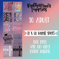 Senior 2026 DTF Transfer Gang Sheet, 22 x 60 T-Shirts, Hoodie, Sweatshirt | RetroVerseTees.com