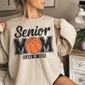 Senior Basketball Mom Sweatshirt, Basketball Mama 2025 Sweatshirt, Game Day Shirt, Basketball Mom Gift, Gift For Her Hoodie