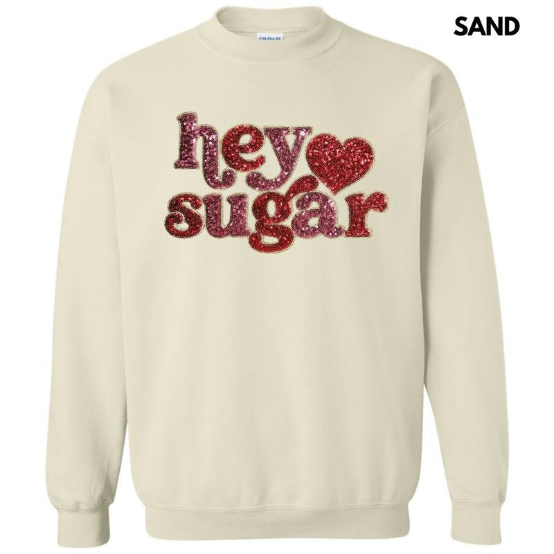 Sequin Hey Sugar Patch Sweatshirt T-Shirts, Hoodie | RetroVerseTees.com