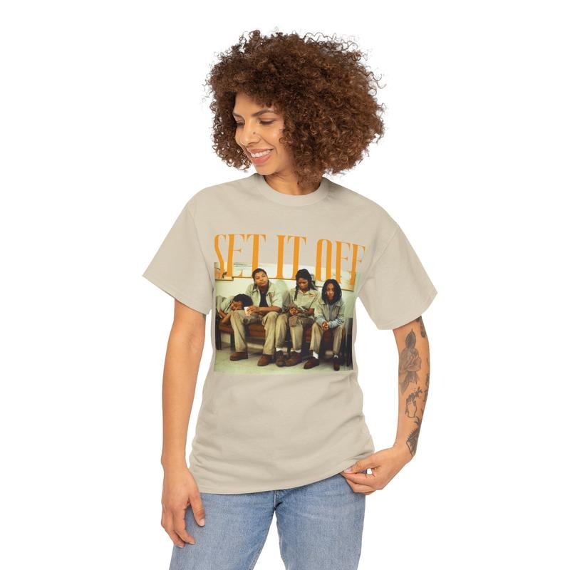 Set It Off Unisex T-Shirt, Movie Shirt Gift For Fan Fabric Hoodie, Sweatshirt | RetroVerseTees.com