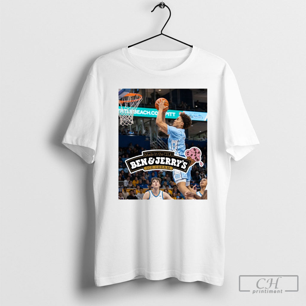Seth Trimble North Carolina Tar Heels Made In The Usa Ben And Jerrys Ice Cream