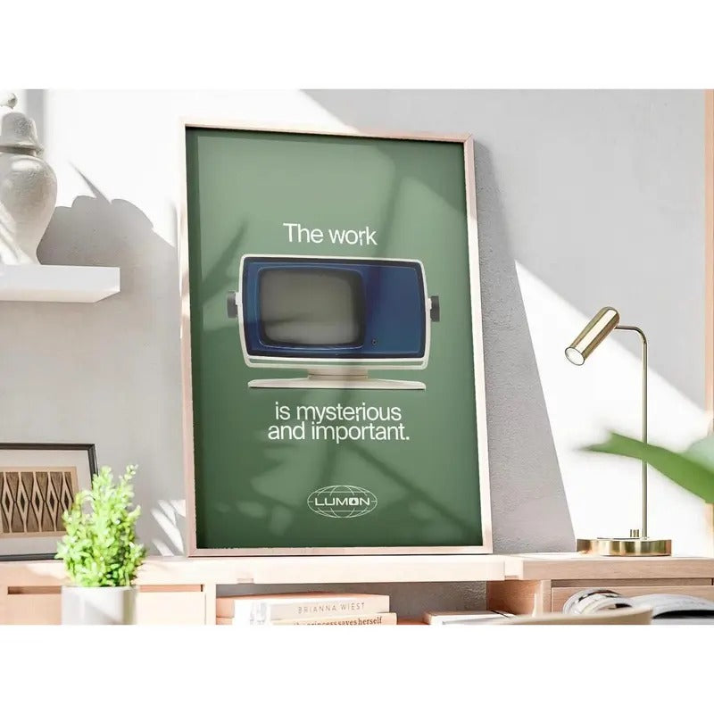 Severance Poster - "The Work is Mysterious and Important" Premium Matte Poster T-Shirts, Hoodie, Sweatshirt
