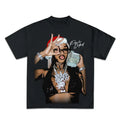 Sexy Redd Ghetto Superstar Santa Hat Tee Shirt Graphic Merry Christmas Hoodie, Sweatshirt | RetroVerseTees.com