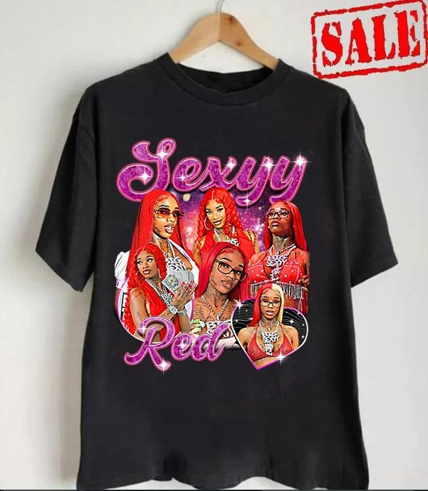 Sexyy Red Shirt, Sexyy Red tour 2023 Shirt, Rapper Sexyy Red tee Hoodie, Sweatshirt | RetroVerseTees.com