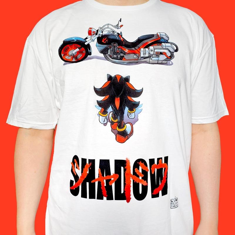 Shadow the Hedgehog Akira Dark Rider Retro Anime 80s T-shirt Hoodie, Sweatshirt | RetroVerseTees.com
