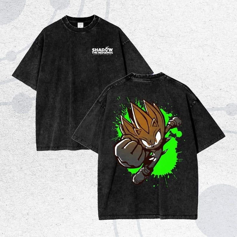 Shadow the Hedgehog Anime T-Shirt