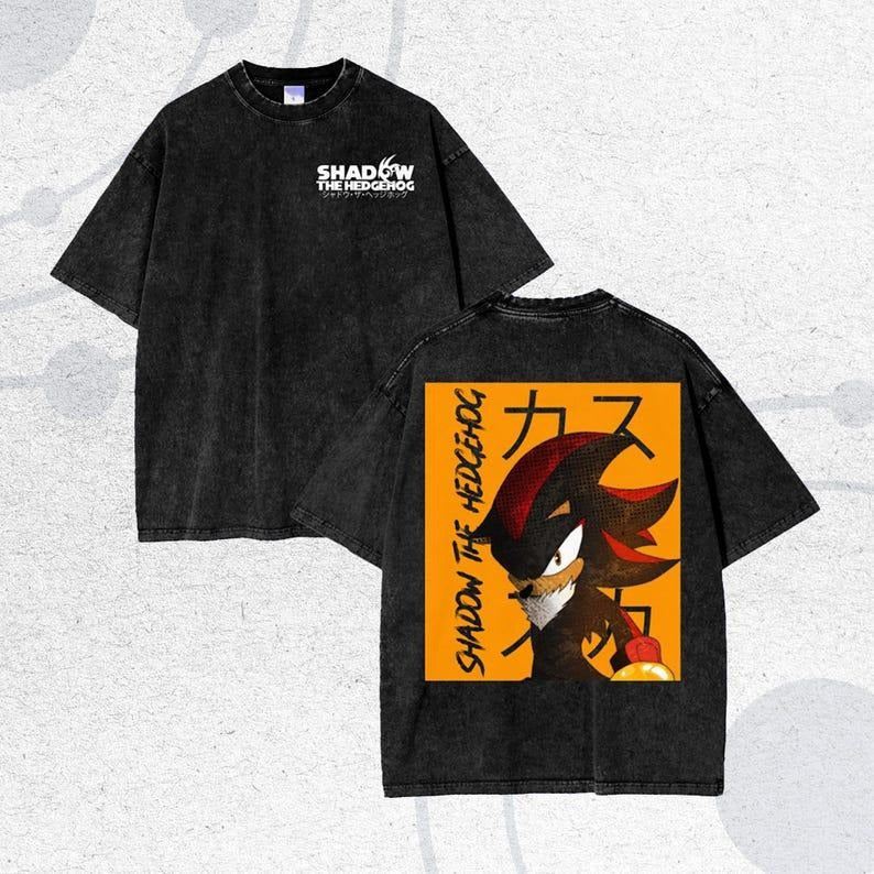 Shadow the Hedgehog Anime T-Shirt