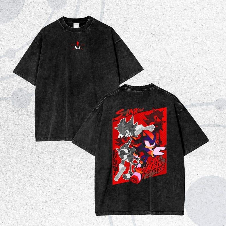 Shadow the Hedgehog Anime T-Shirt