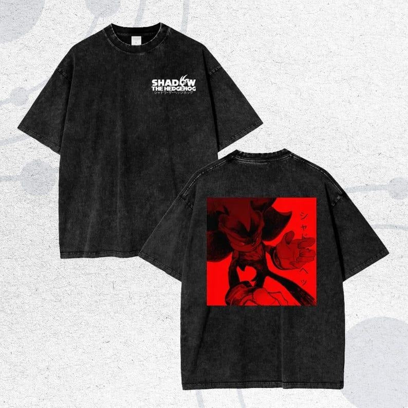 Shadow the Hedgehog Anime T-Shirt