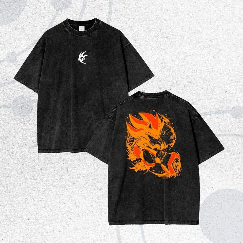Shadow the Hedgehog Anime T-Shirt