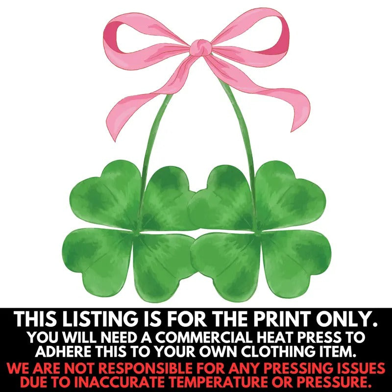 Shamrock Cherries Print - PRINT ONLY 'NLB' T-Shirts, Hoodie, Sweatshirt | RetroVerseTees.com