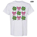 Shamrock Faux Glitter Collage Gildan Short Sleeve T-Shirt 'NLB Hoodie, Sweatshirt | RetroVerseTees.com