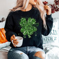 Shamrock Sweatshirt, St Patricks Day Sweatshirt, Irish Sweatshirt T-Shirts, Hoodie | RetroVerseTees.com