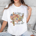 She Loves Jesus Gunpla brand America Too Tshirt Pure Cotton Fabric Casual Streetstyle Crew Neck Short Sleeve T-Shirt...